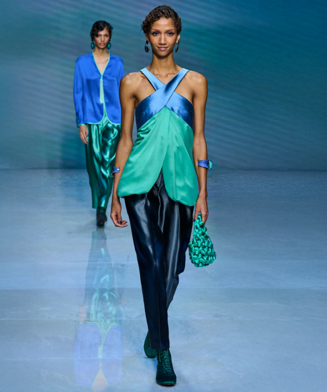 Location & Achat Pantalon Giorgio Armani, modèle Ombre Tailoring  SS2024 1