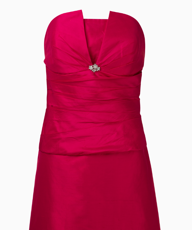 Location & Achat Robe Pronuptia, modèle Gala Fuchsia 3