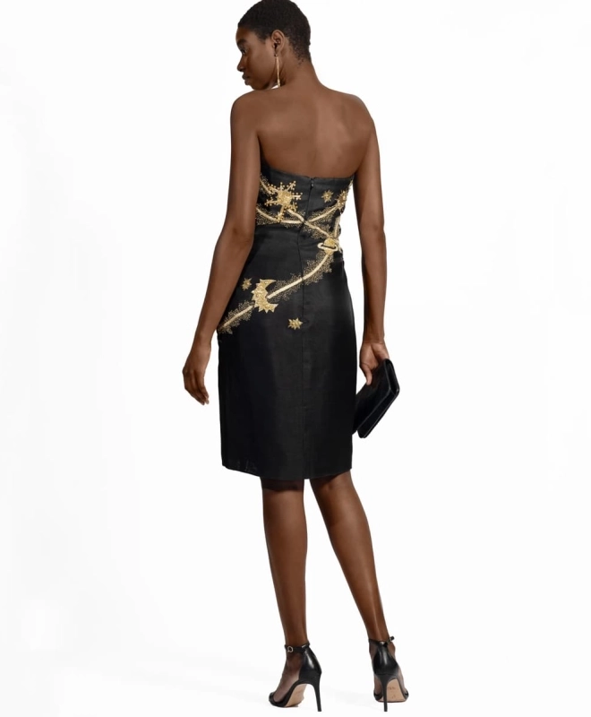 Location Robe de soirée Christian Dior Golden Star 4