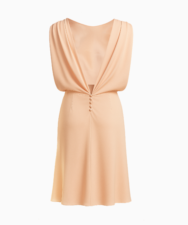 Location Robe de soirée John Galliano, modèle Rosée Vintage. 1