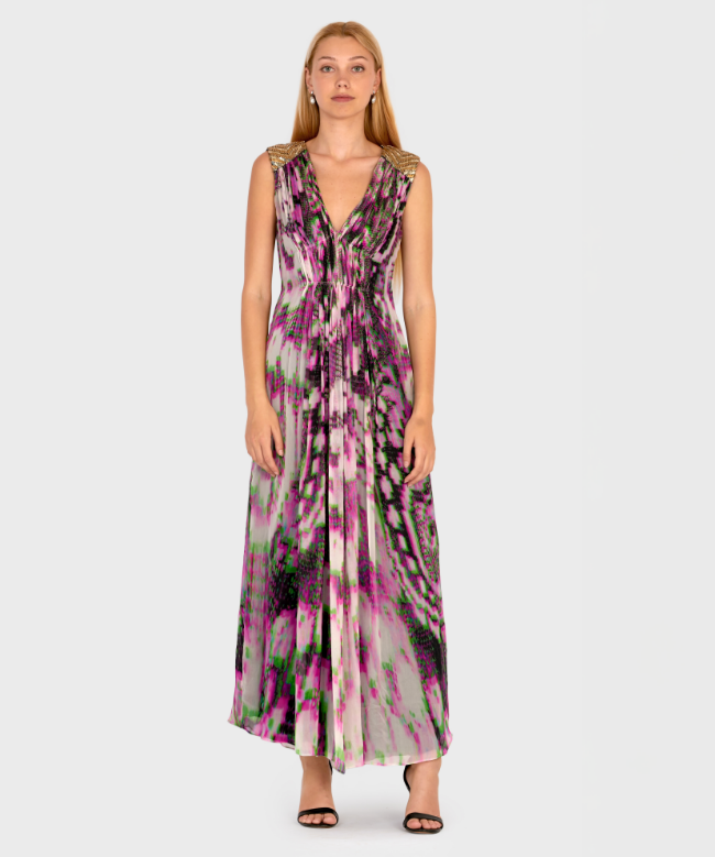 Location Robe de soirée Matthew Williamson, modèle Psychedelic 1