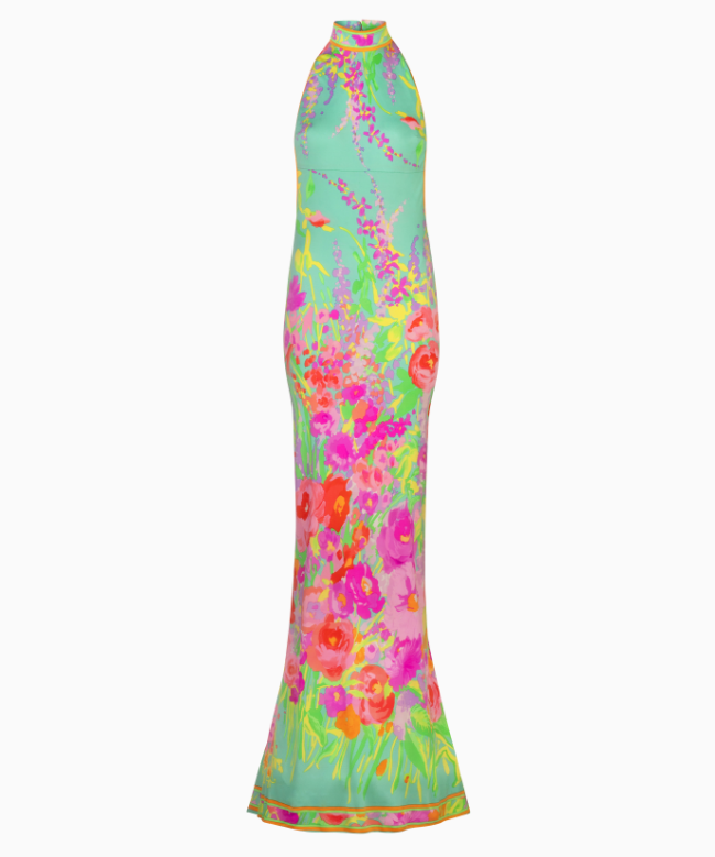 Location Robe de soirée Léonard, modèle Eve Imprimé S 1991 1