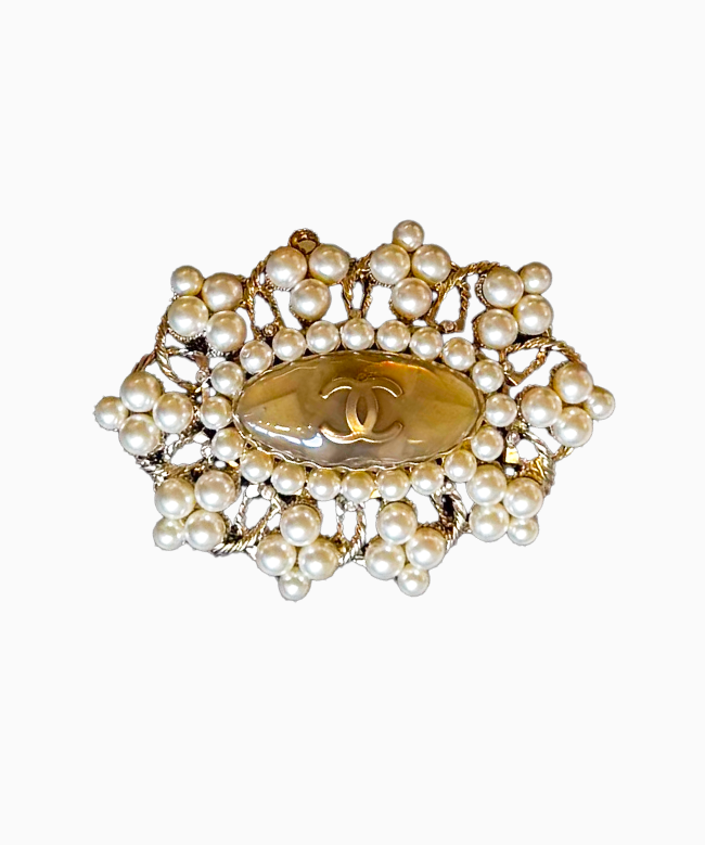 Achat Broche Chanel, modèle Perles Royales