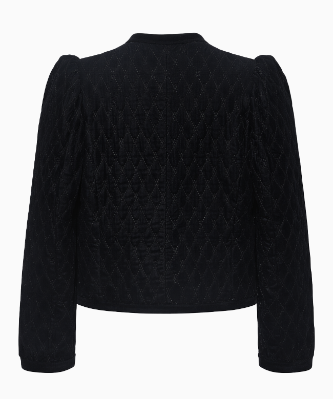 Location et Achat Veste Yves Saint Laurent, modèle Matelassée en Velours Noir Collection 1977 2