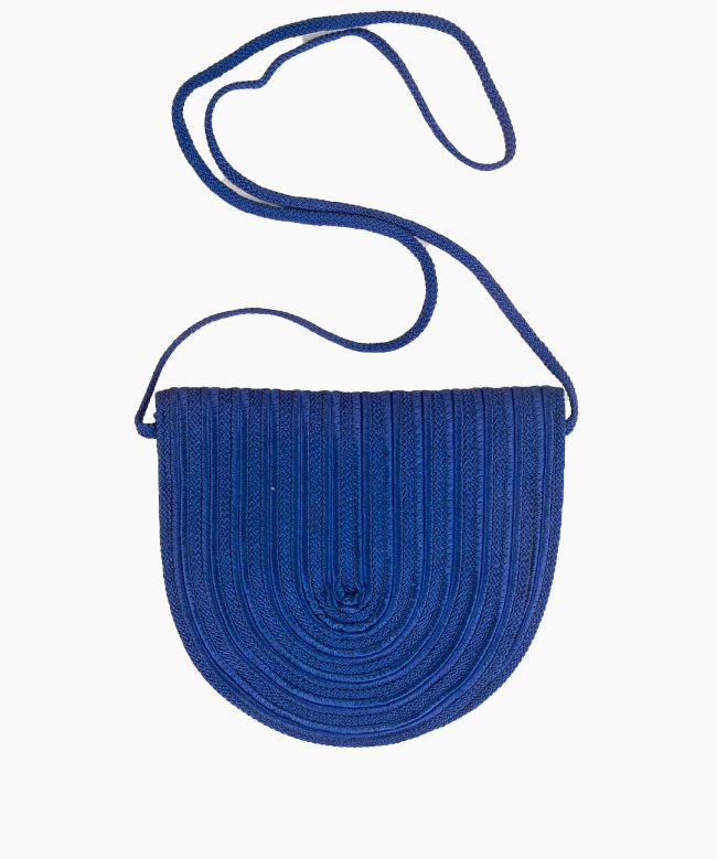 Location et Achat Sac Nina Ricci, modèle Demi Lune Bleu 2