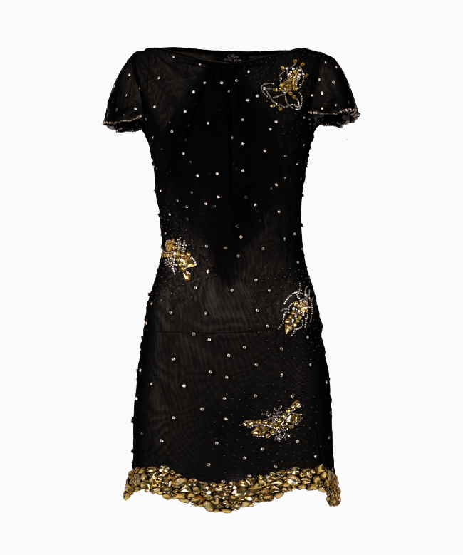 Location Robe de soirée Mimi Liberté, modèle Voile Céléste 1