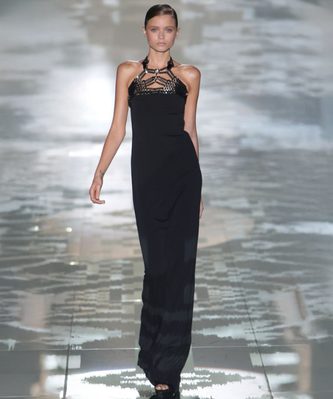 Location Robe de soirée Gucci, modèle Sculpture Noire Spring 2010 1