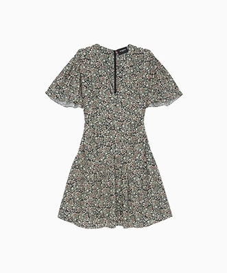 Location Robe de soirée The Kooples A boutons Recouverts