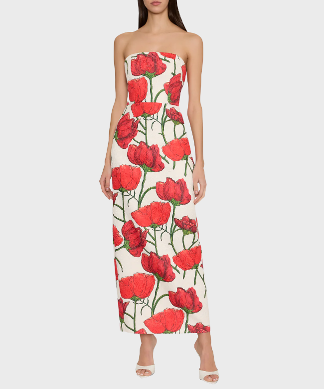 Location Robe Milly, modèle Orion Red 2