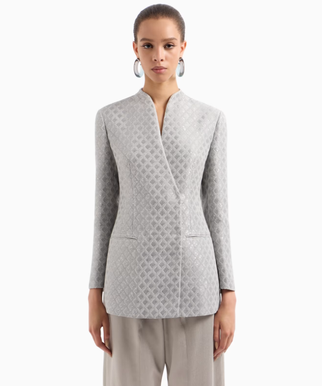 Location Veste Giorgio Armani, modèle Jacquard SS2025 4