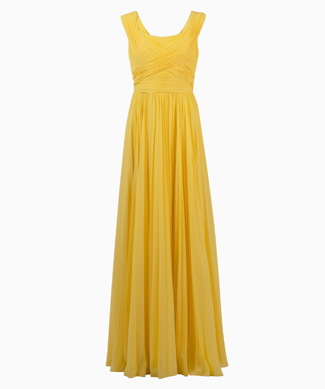 Location Robe My Couture Corner, modèle Soleil Plissé 1