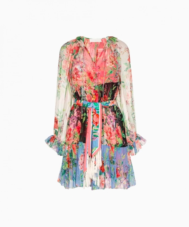 Location Robe de soirée Zimmerman Bellitude Spliced Short 2