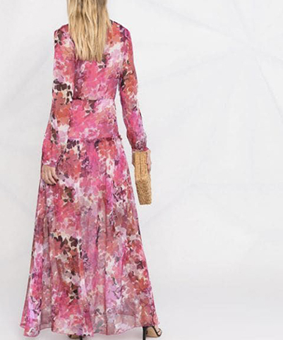 Location Robe de soirée Liu Jo Floral Fuchsia 3