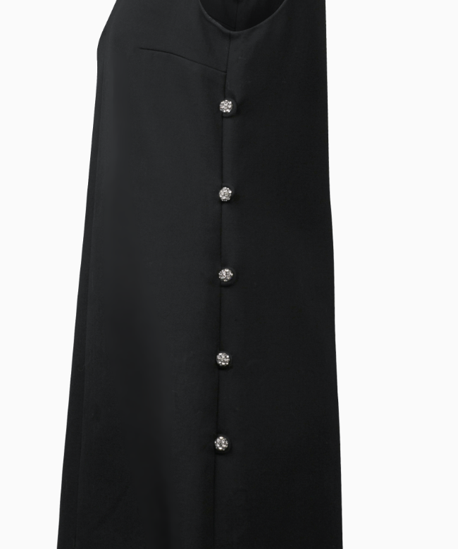 Location et Achat Robe Valentino, modèle Minimaliste Bouton D'or 4