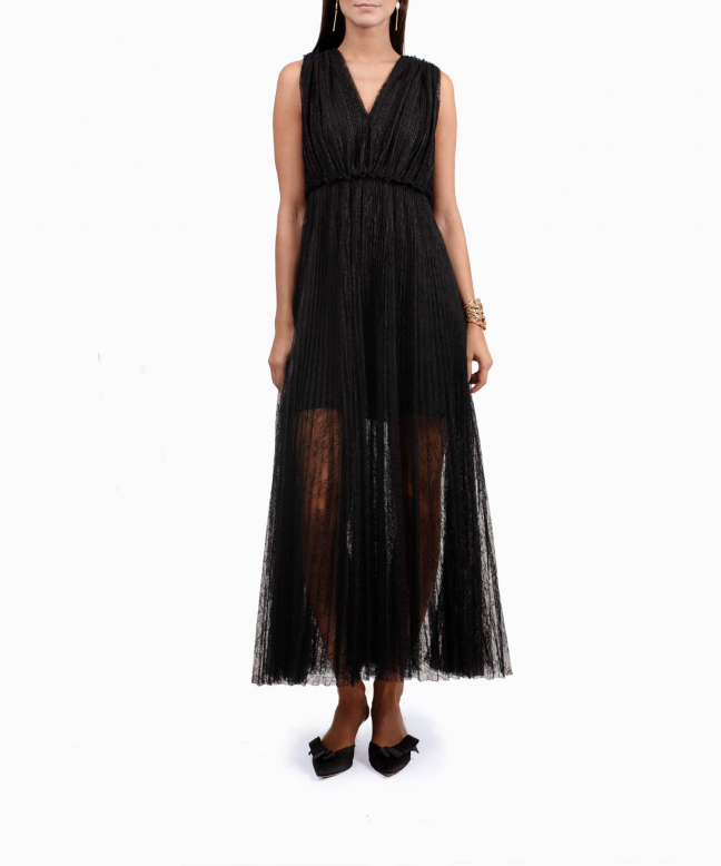 Location Robe de soirée MSGM Lace Noire 2