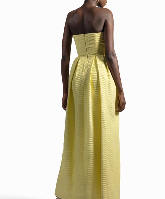 Location Robe de soirée Paule Ka Bustier Gauffre 5