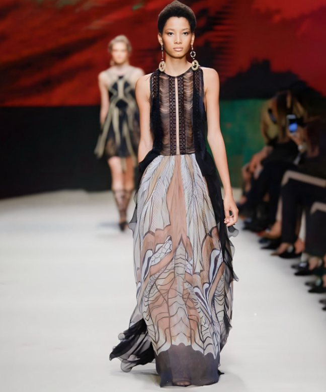 Location Robe de soirée Alberta Ferreti 1