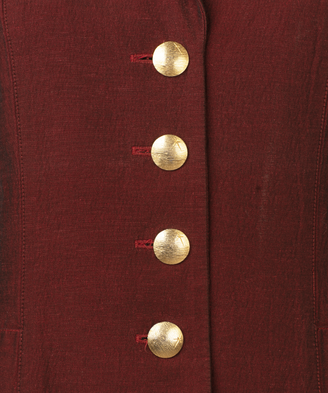 Location & Achat Veste Carven, modèle Vintage Bordeaux 3