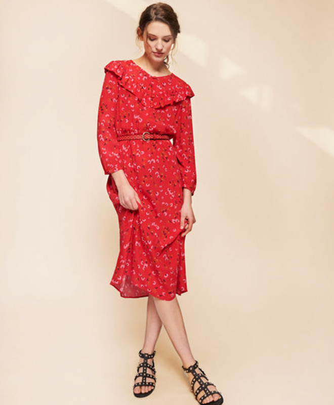 Location Robe de soirée TARA JARMON Volanté 3