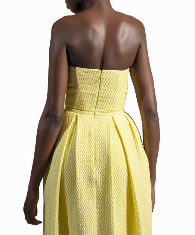 Location Robe de soirée Paule Ka Bustier Gauffre 3