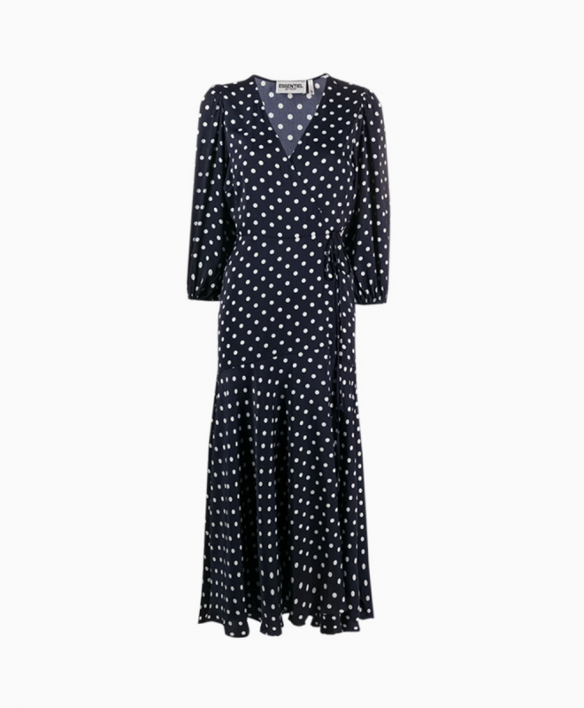Location Robe de soirée Wallis Polka Dot Wrap 1
