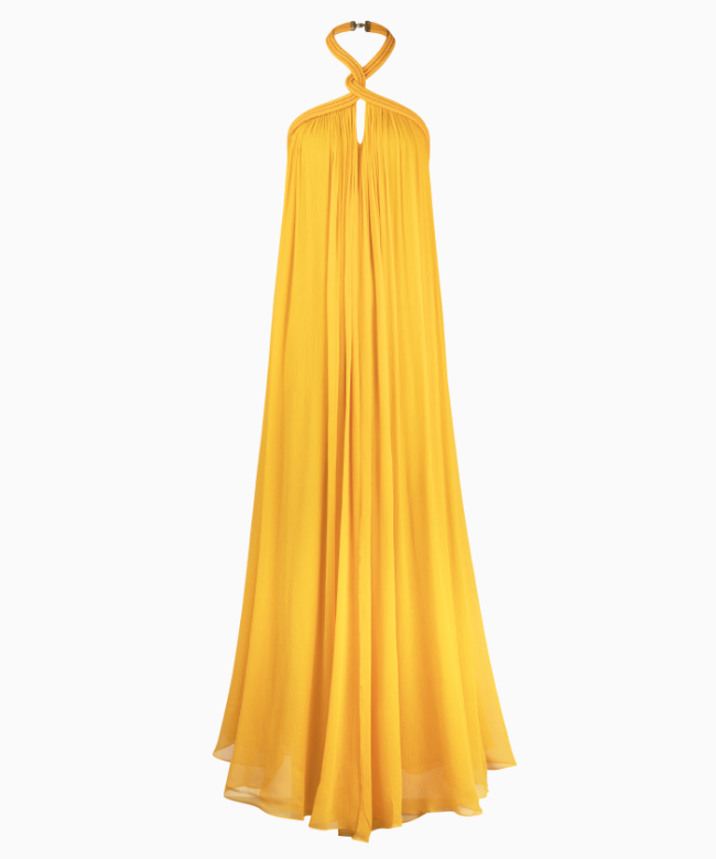 Location Robe de soirée Jay Ahr, modèle Drapé Soleil 1