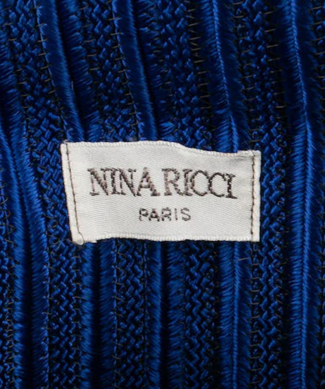 Location et Achat Sac Nina Ricci, modèle Demi Lune Bleu 4