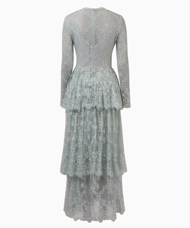 Location Robe My Couture Corner, modèle Dentelle Givrée 3