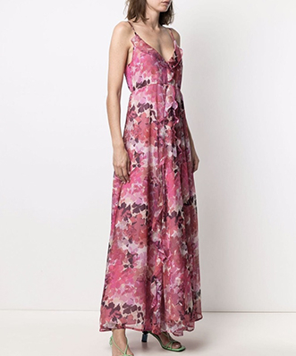 Location Robe de soirée Liu Jo Flowers Pink 4