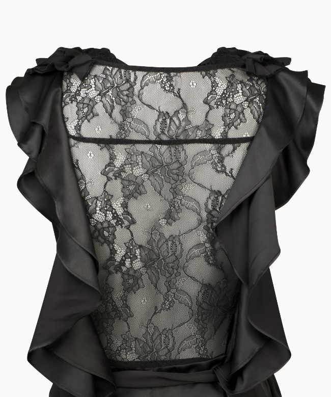 Location et Achat Top Chloé, modèle Satin Fleuri 4