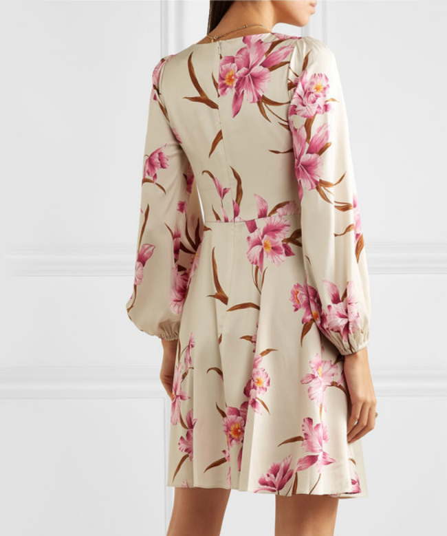 Location Robe de soirée Zimmermann, modèle Corsage Knot Floral 3