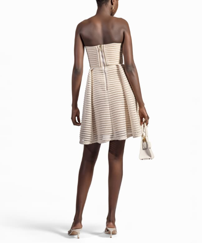 Location Robe de soirée Elie Saab Gold Stripes 2