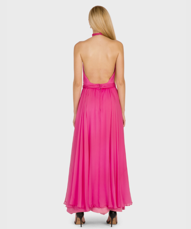 Location Robe de soirée Nina Ricci, modèle Pink Vénus 4