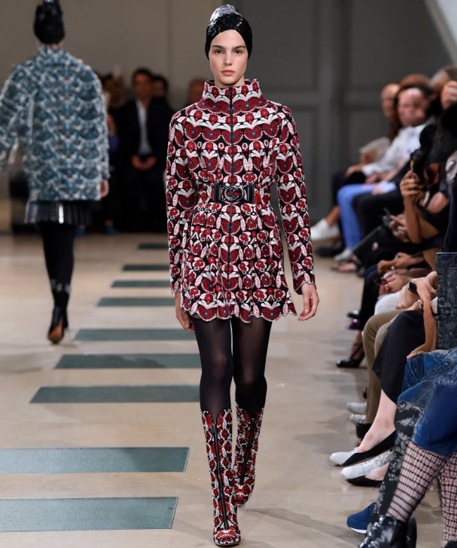 Location Jupe Alaïa, modèle kaléidoscopique FW2017-2018 1