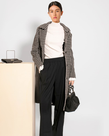 Manteau Long Imprimé