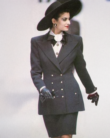 Broche Camélia Ébène & Ivoire