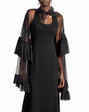 Cape en Tulle de Soie