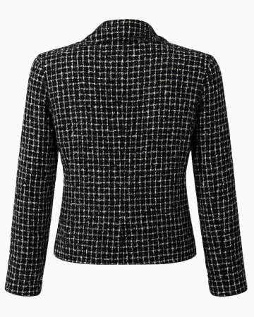 Veste Tweed Black And White Pre Fall 2010