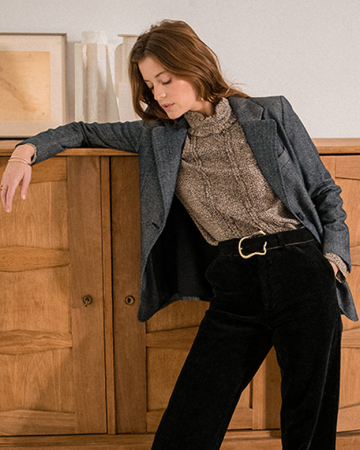 Pantalon Velours Cotelé