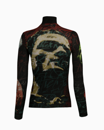 Top Tattoo Mesh FW 1997