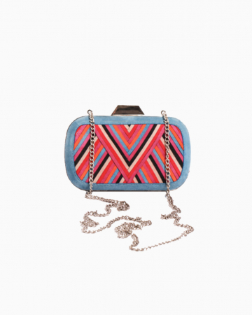 Minaudière Shell Multicolore