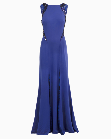 Robe Neela Sequins Bleu