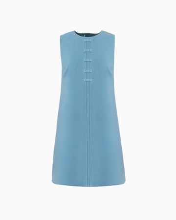 Robe Light blue with bows