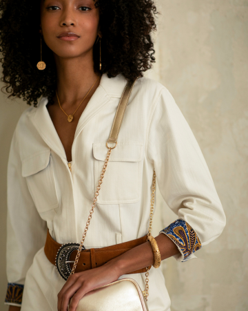 Combinaison Poline écru