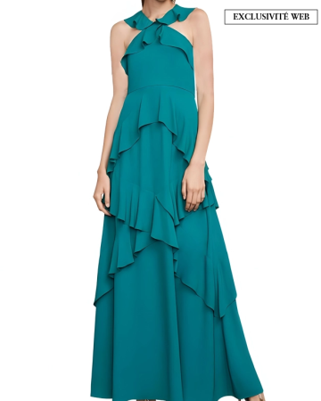 Robe Audrianna Turquoise-Exclusivité web