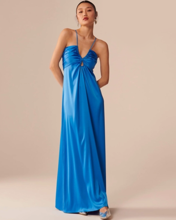 Robe Rosalia Bleue-Exclusivité web