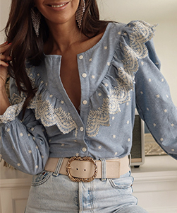 Chemise Lyse Brodée