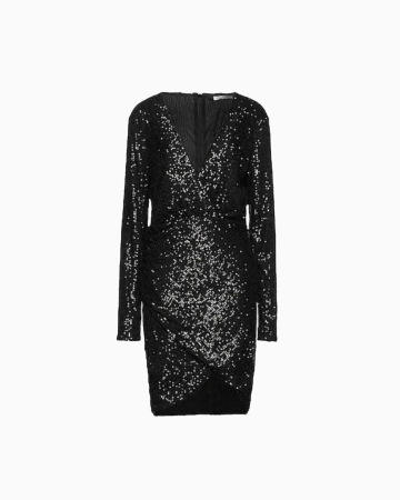 Robe Black Sequin