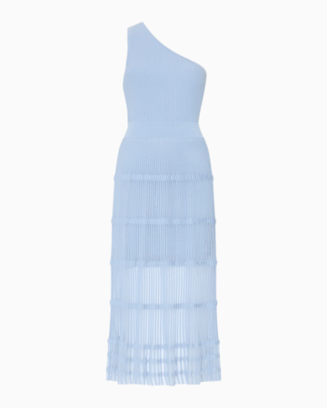 Robe One Shoulder Knit