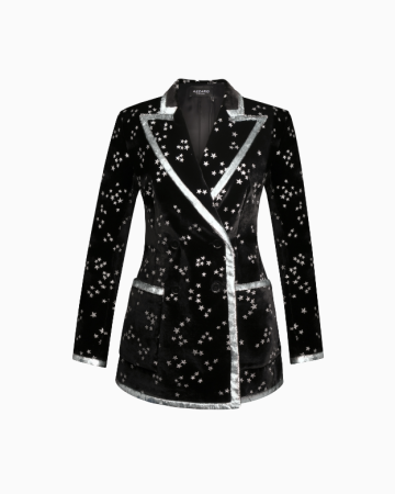 Veste Imane Embroidered Black